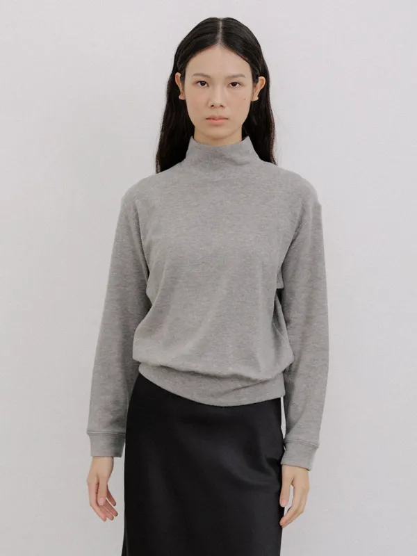 [이코코 착용] POWDER POLA-NECK T SHIRTS_2COLOR