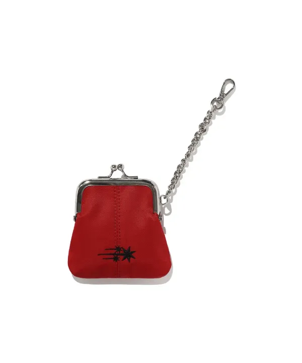 3star mini coin purse[red]