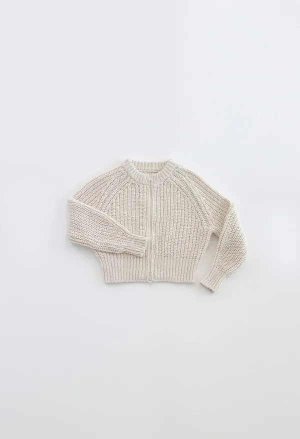 NOUS KNIT BLOUSON (JUNIOR- NATURAL)