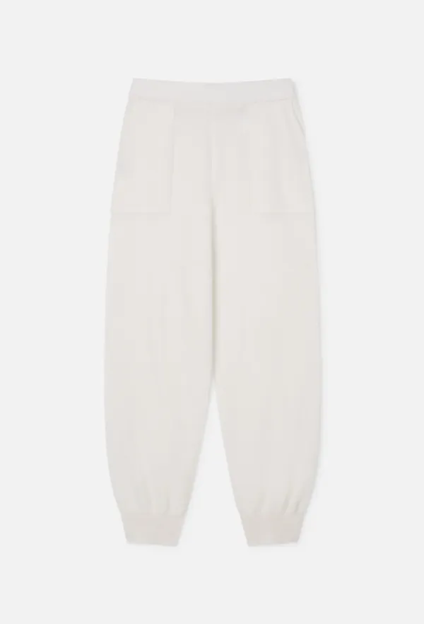 Cashmere Jogger Pants (Ivory)
