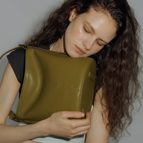 Post Mini Shopper Bag_Olive