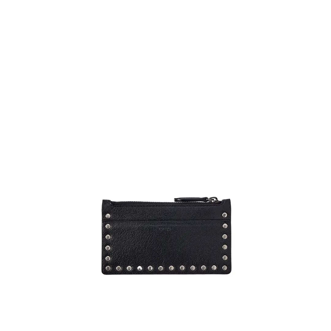 분크 [아울렛] Perfec Rider Zipper Card Wallet (퍼펙 라이더 카드 지갑) Black 상품 이미지 2