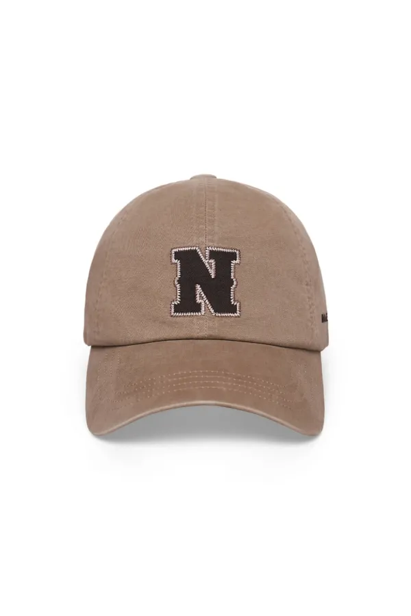 MATIN INITIAL BALL CAP IN BEIGE