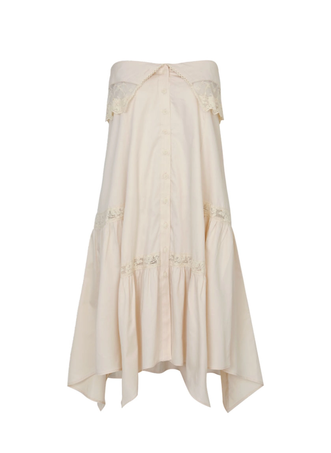루루서울 Paradise Lace Skirt (Cream) 상품 이미지 3