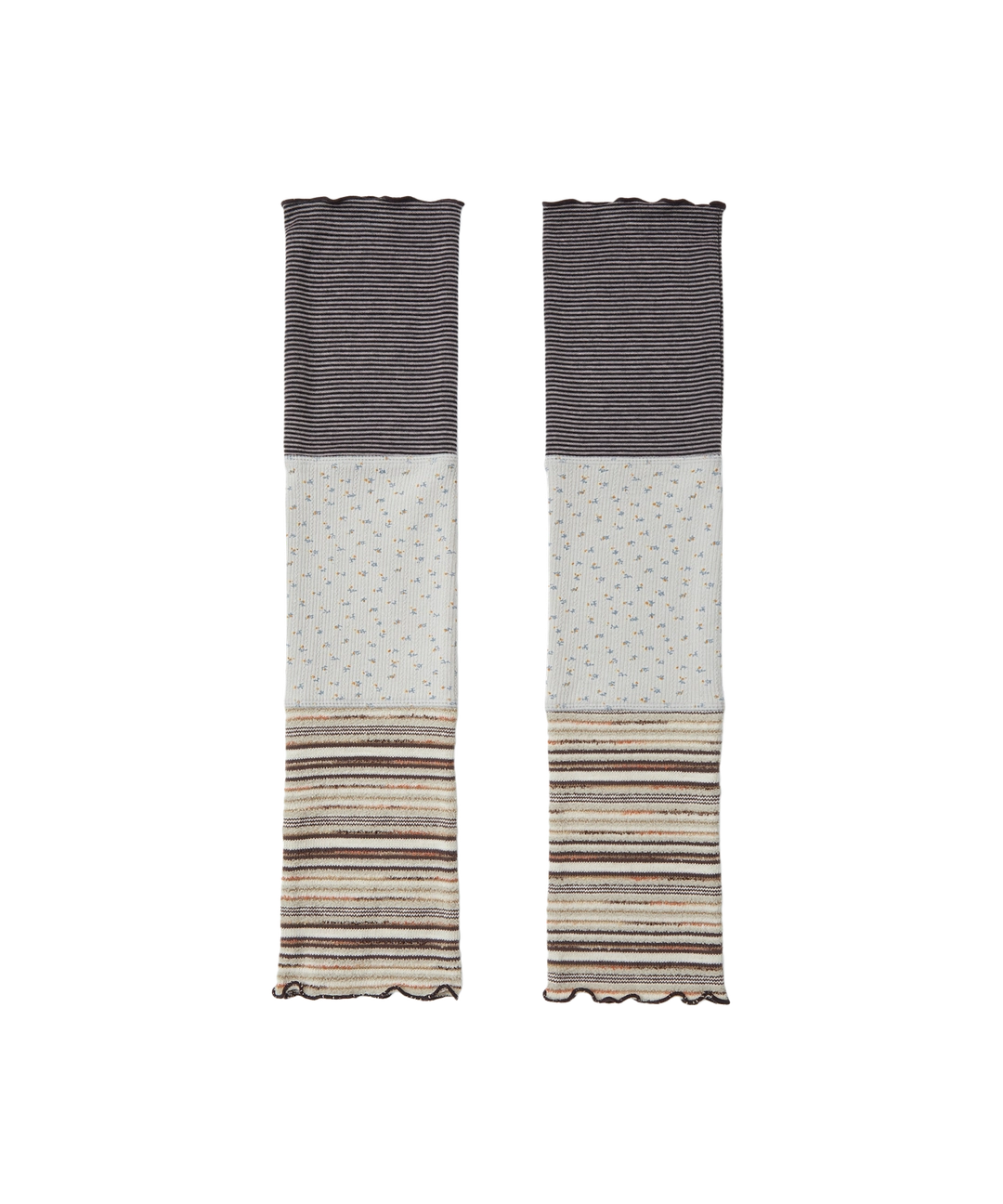 에이이에이이 PATCHWORK LEG WARMER [GREY] 상품 이미지 1