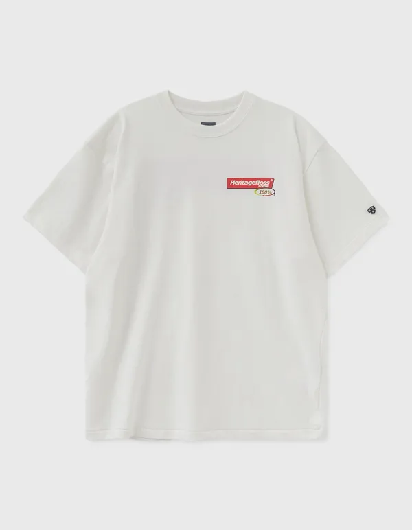COTTON 100% 14S T-SHIRT / White