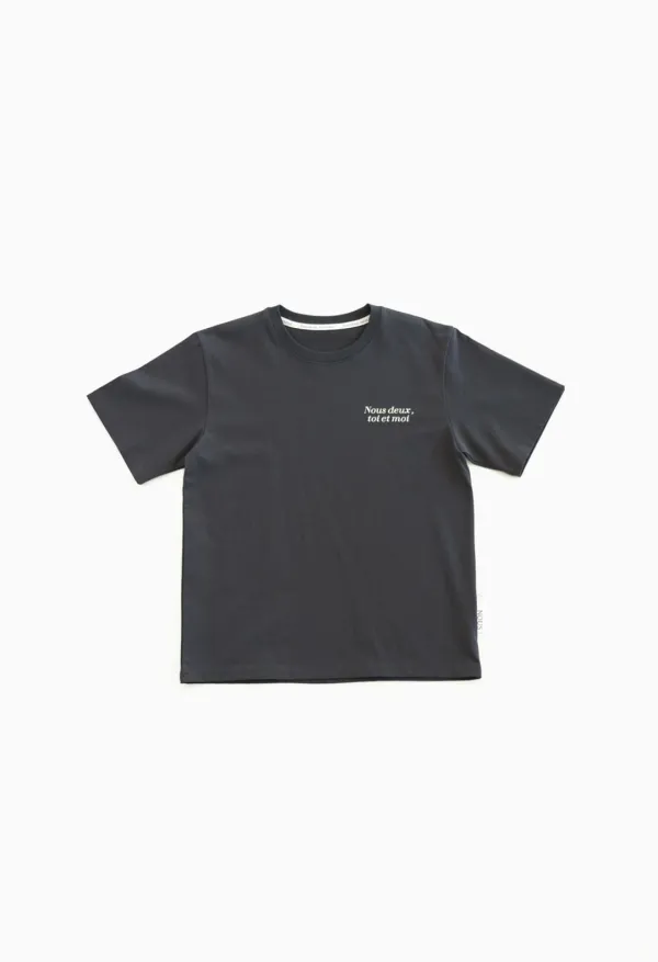 MON CHER T (ADULT- CHARCOAL)