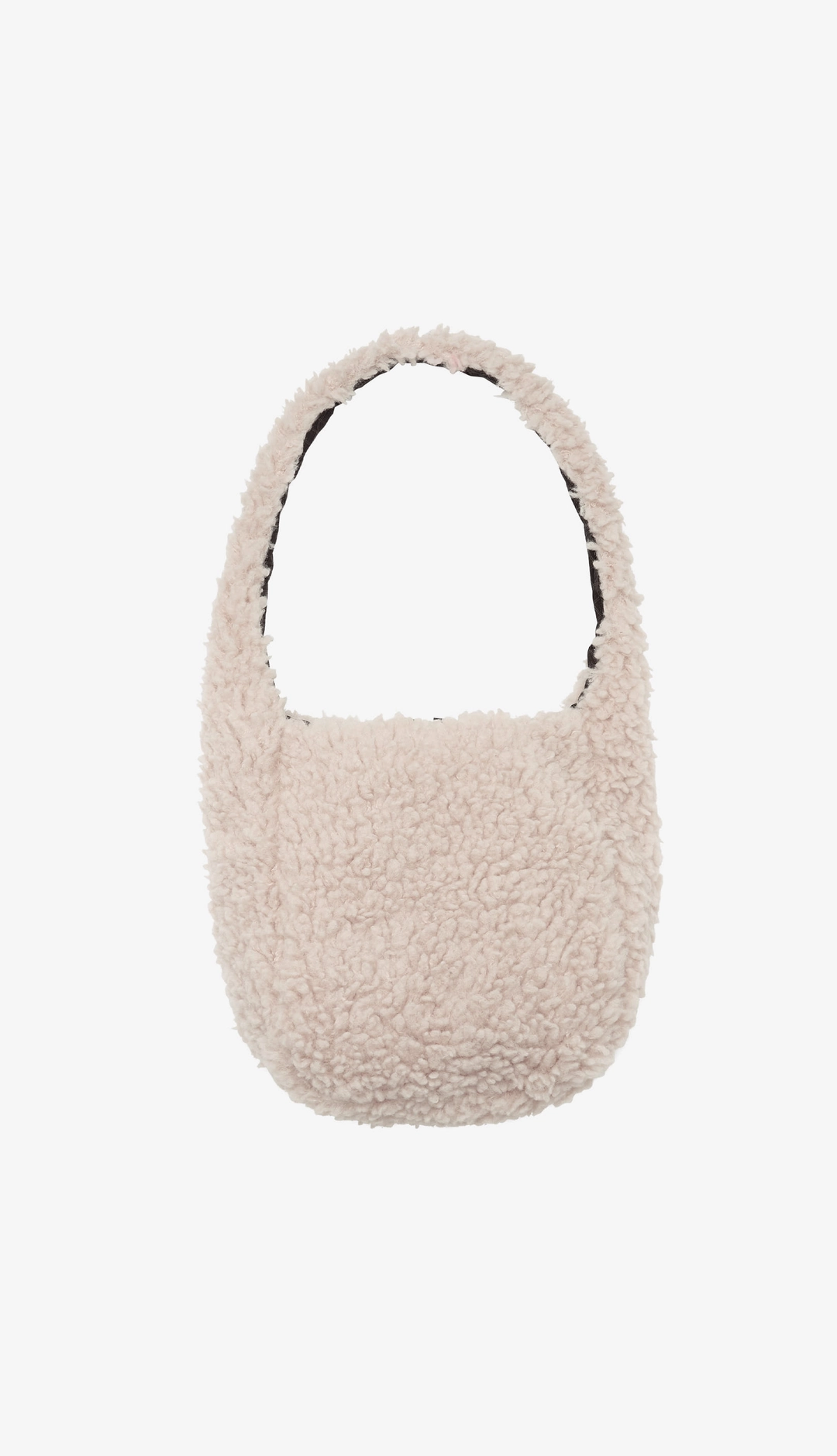 노컨텐츠 295. Fluffy Cross Bag _ Ivory 상품 이미지 3