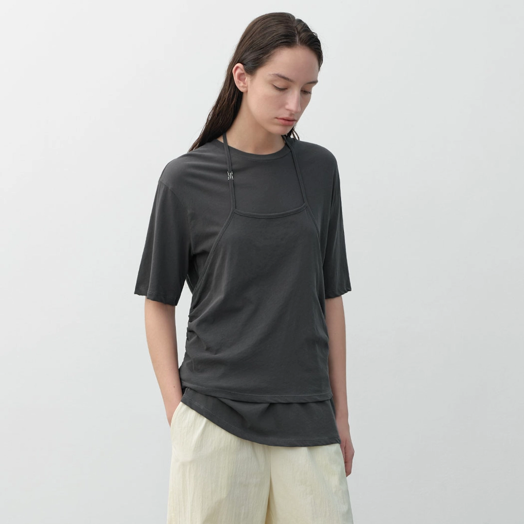 아뜰리에 나인 (T-7055)IVAN HALTER LAYERED TEE 상품 이미지 2