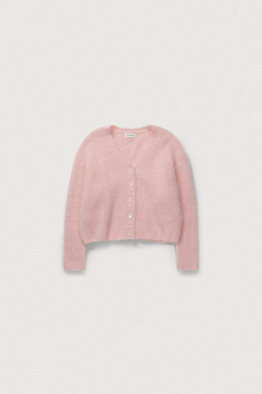 샤드라마 FURRY ALPACA LOOSE FIT CARDIGAN [PINK] 상품 이미지 1