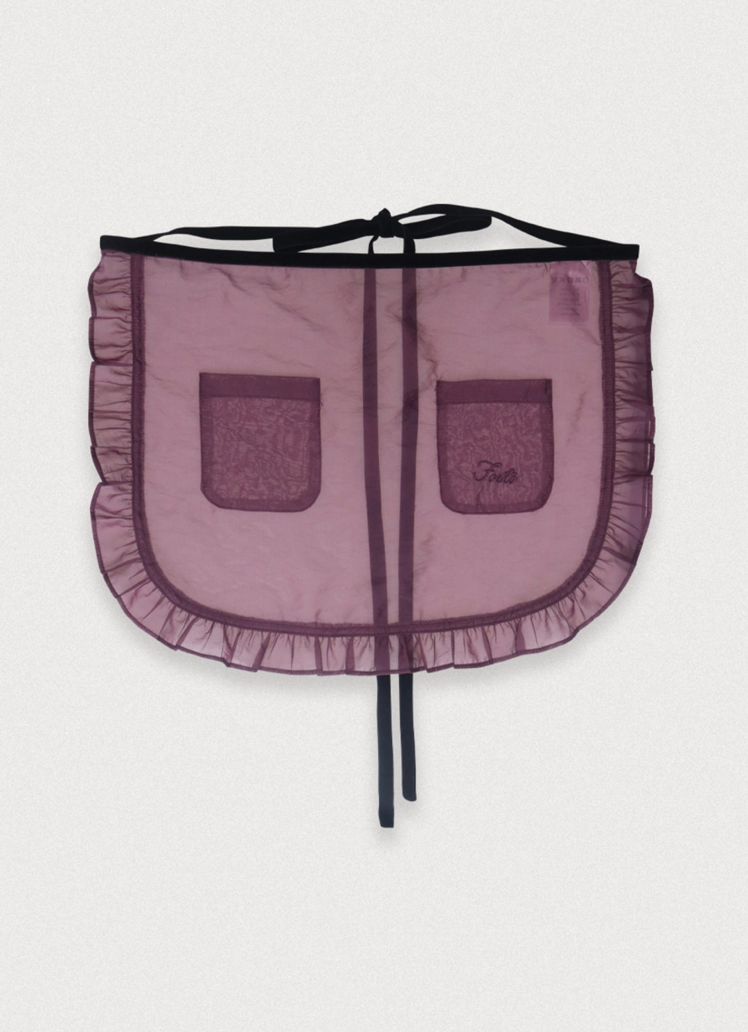 포에토 ODETTE SHIMMER APRON - PURPLE 상품 이미지 2
