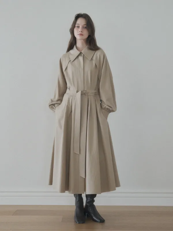 Raglan Trench Coat_2color