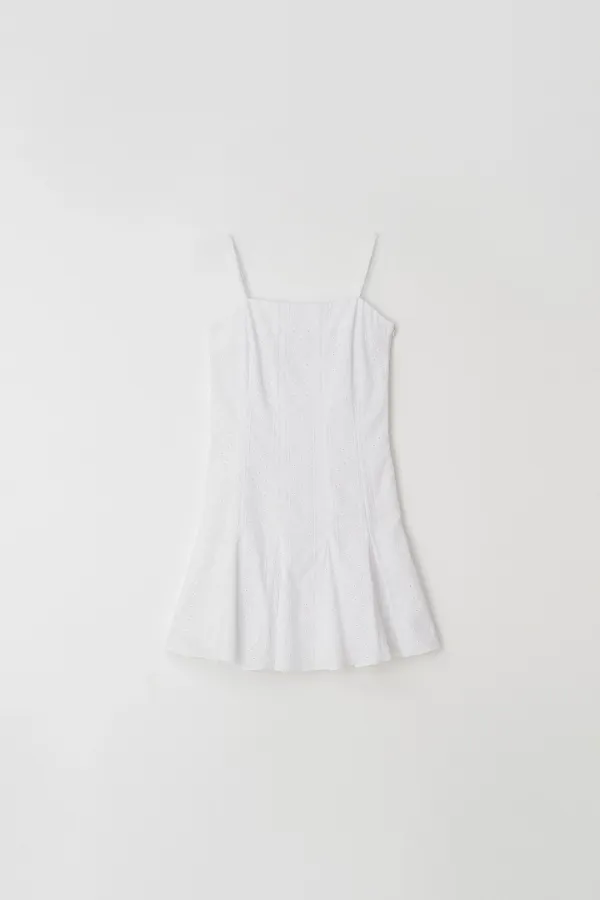 Eyelet Dress (white)