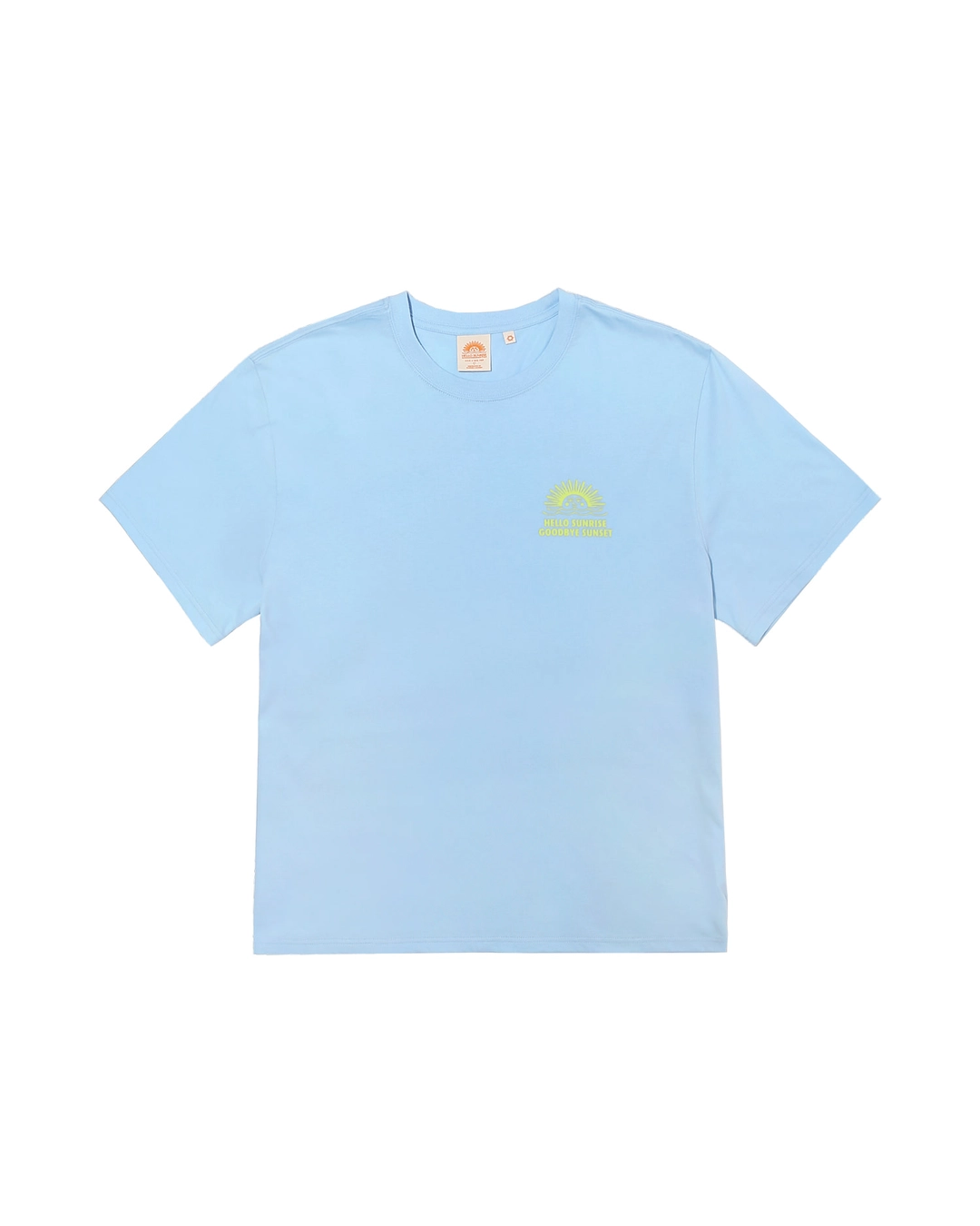 헬로선라이즈 90s Logo Tee_Sky Blue 상품 이미지 2