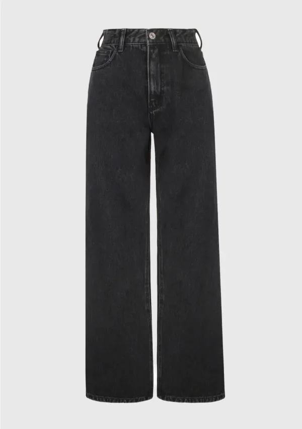 Noten Peach Wide Denim Charcoal