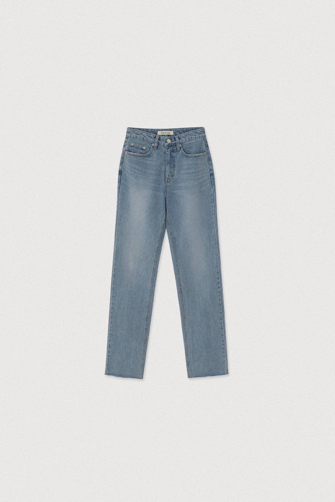 샤드라마 HIGH WAIST STRAIGHT DENIM PANTS [LIGHT BLUE] 상품 이미지 1