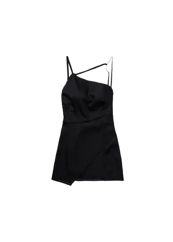 Satin Mini Dress