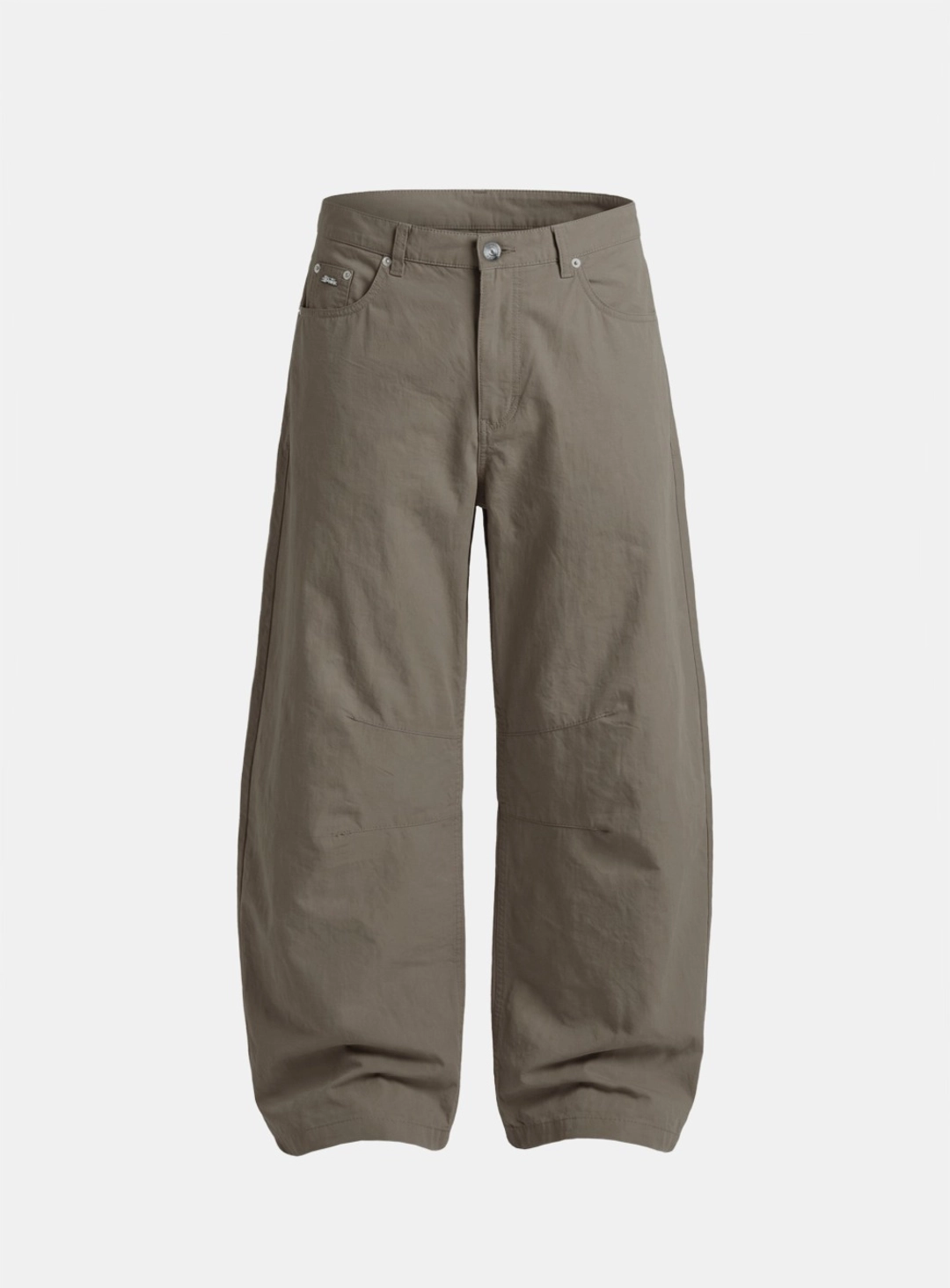 배드블러드 [w-pts26-086] Contour Lightweight Curved Fit Pants - Khaki 상품 이미지 1