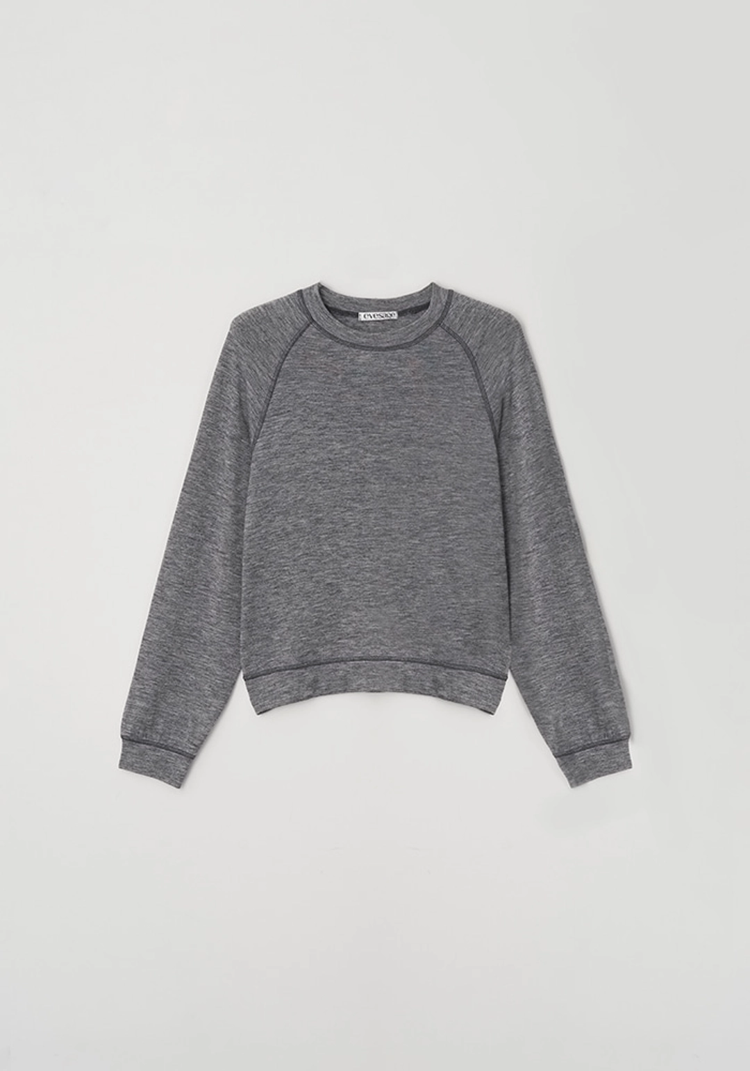 이브세이지 MTM sleeve Tee (Melange grey) 상품 이미지 1