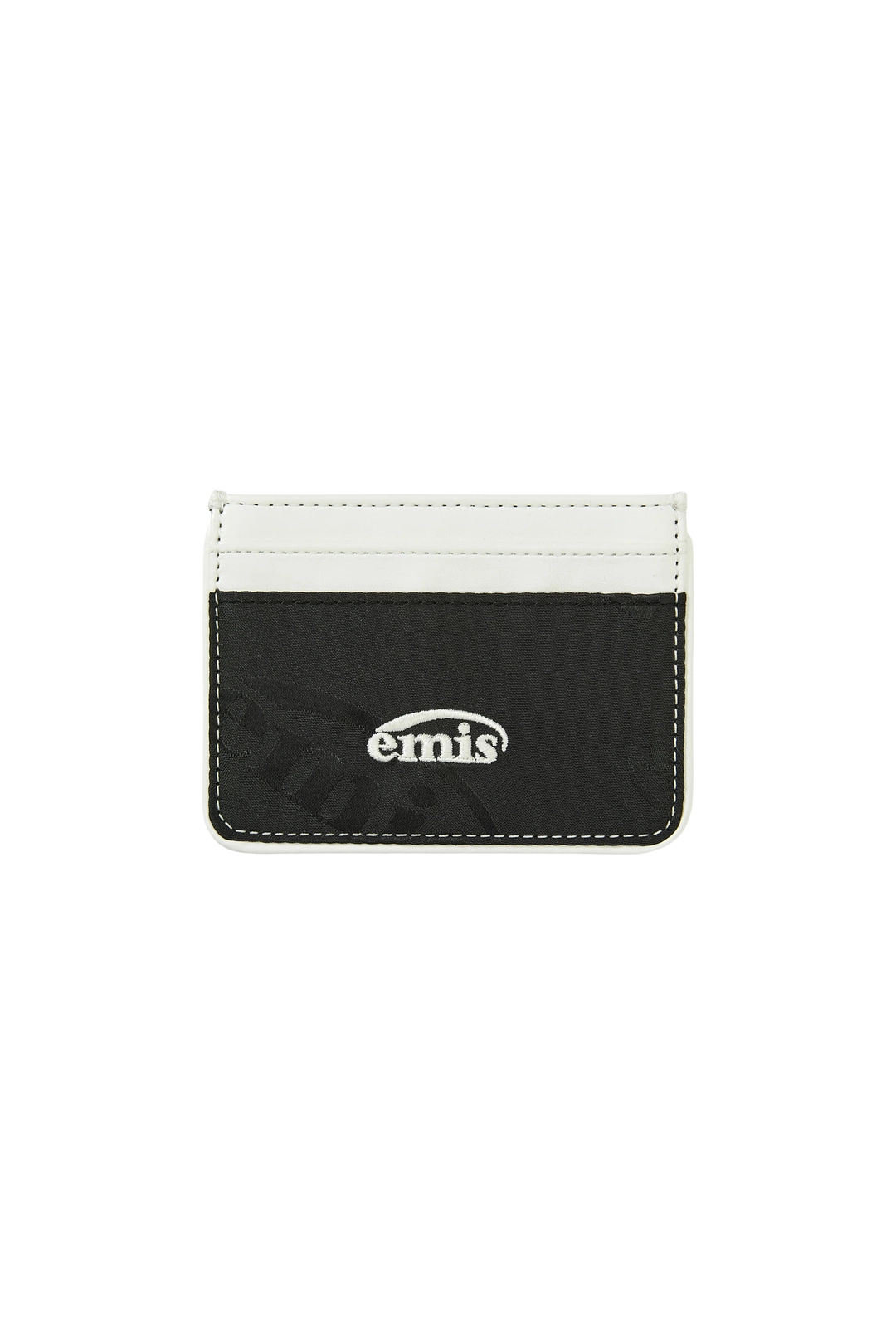 이미스 LOGO JACQUARD WALLET-BLACK 상품 이미지 1