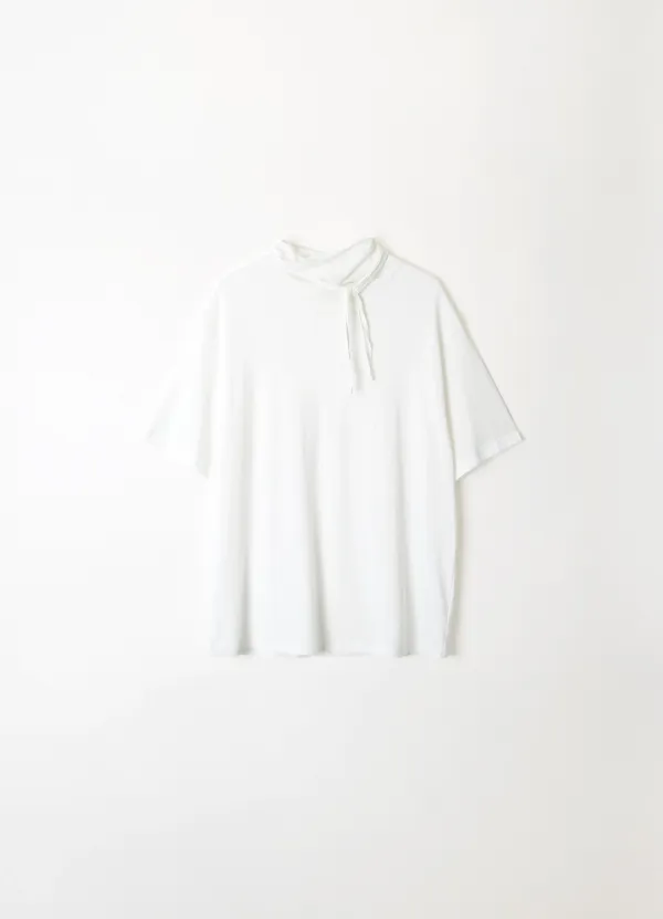 Flow Scarf T-shirt - Off White