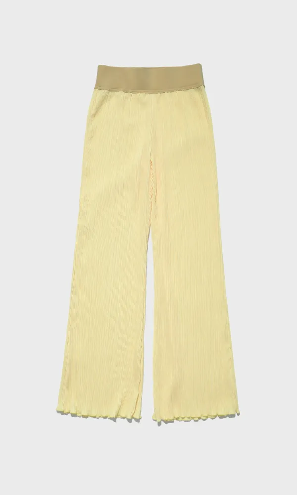 Ziggle Sealing Bootcut Trouser_Yellow
