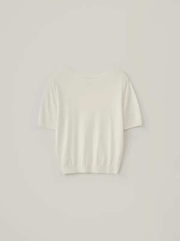 More Half Knit - Ivory