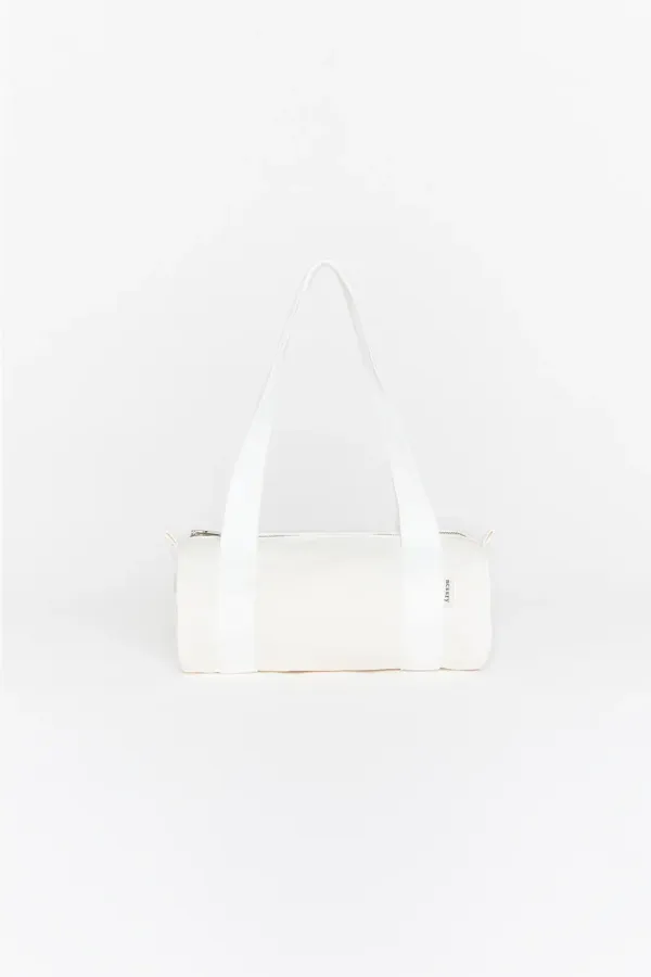 Solid Gym Bag Mini (White)