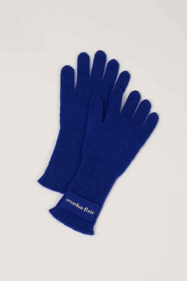 SOFT CASHMERE GLOVES _COBALT BLUE