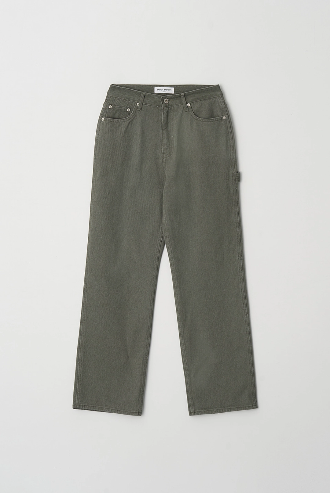 브렌다 브렌든 cation color pants - khaki 상품 이미지 2