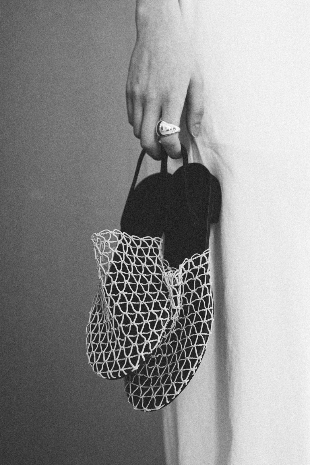 스앨더 39278_Triangular mesh sandals 상품 이미지 2