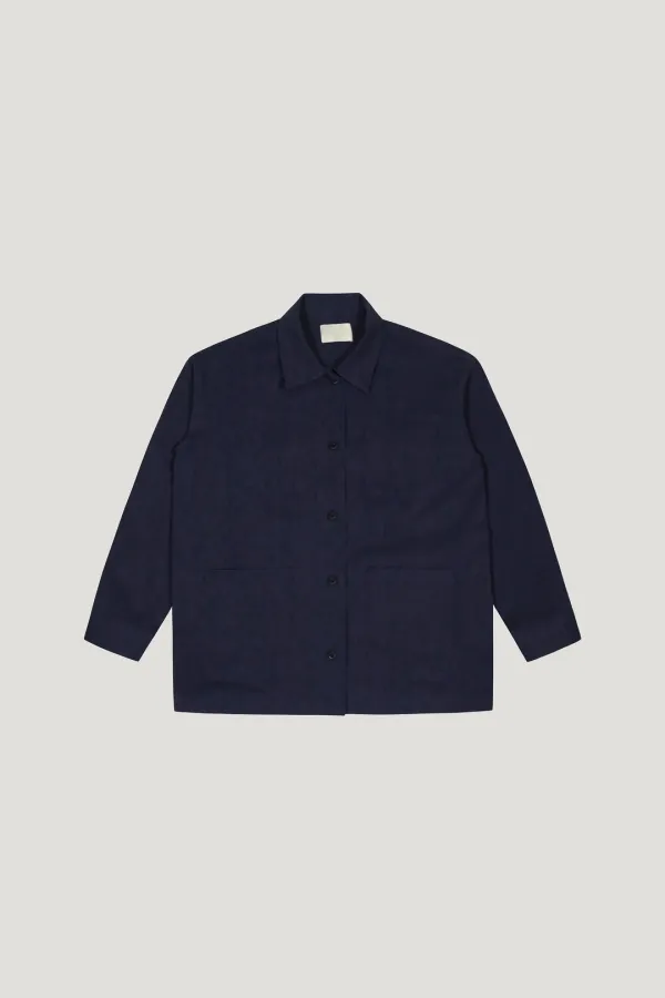 Canvas Pocket Jacket (navy)