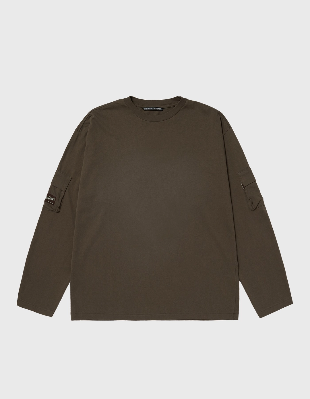헤리티지플로스 HELINOX SPORT POCKET LONG SLEEVE / Dark Brown 상품 이미지 1