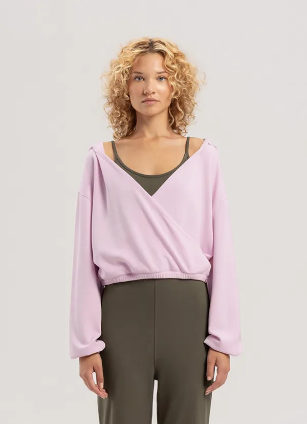 Cuddle hoodie_Pink Tulle