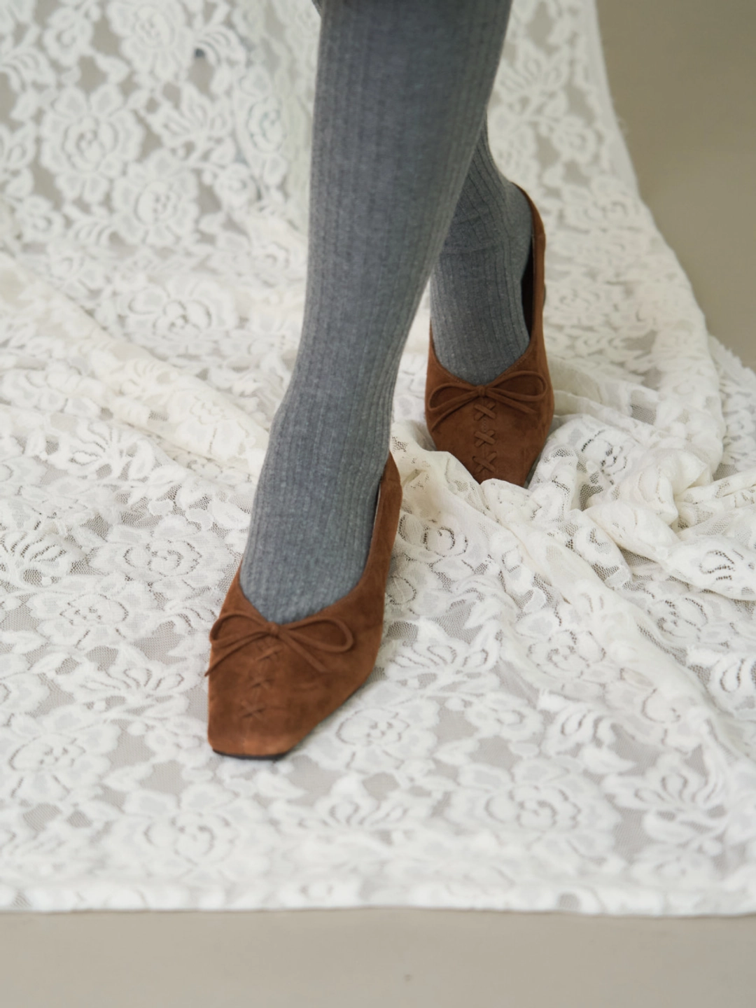 러브듀이 ATELIER flat / 모카스웨이드 상품 이미지 2