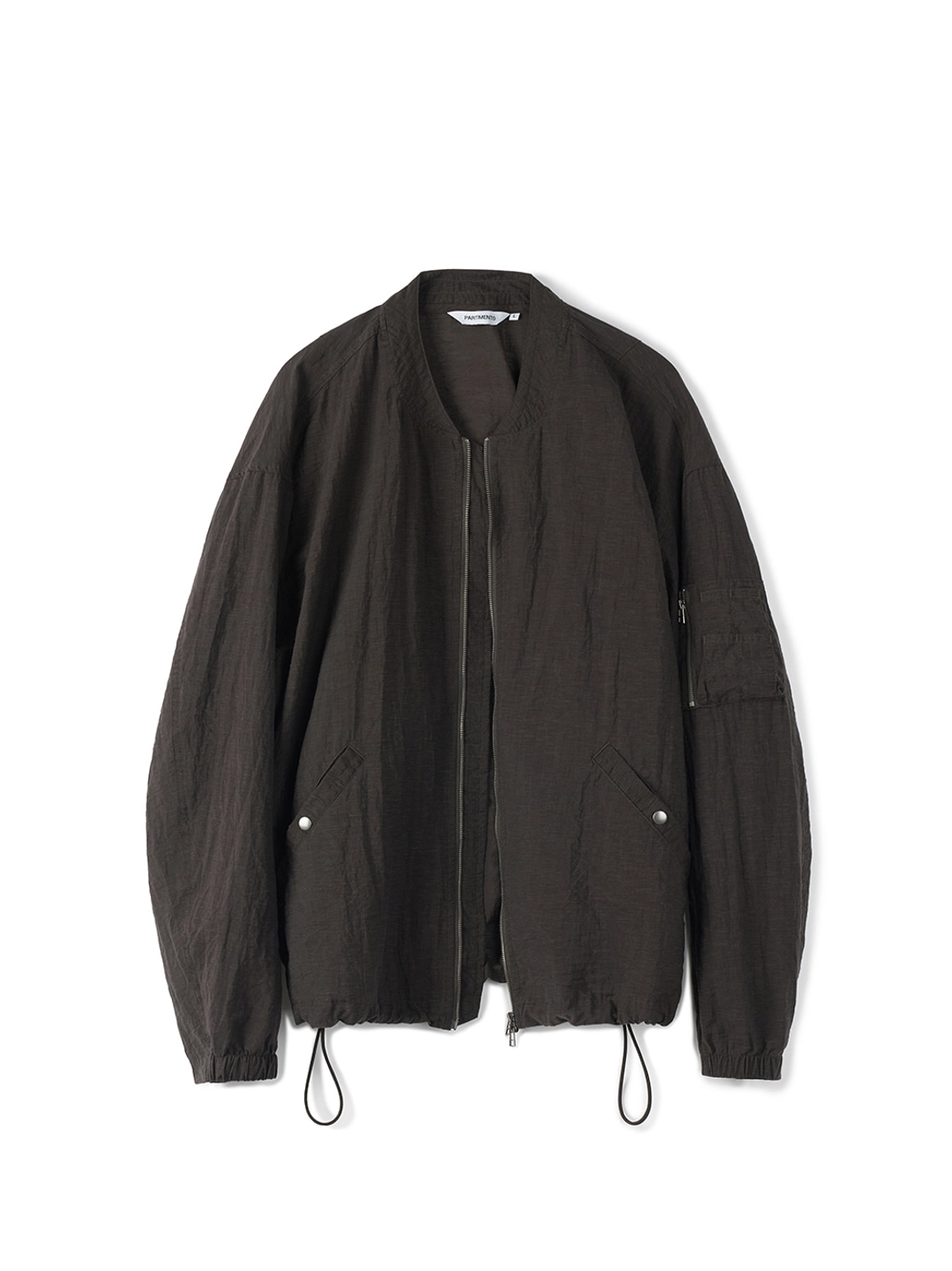 파르티멘토 [Summer] Air Shell Jacket_Charcoal Brown 상품 이미지 3