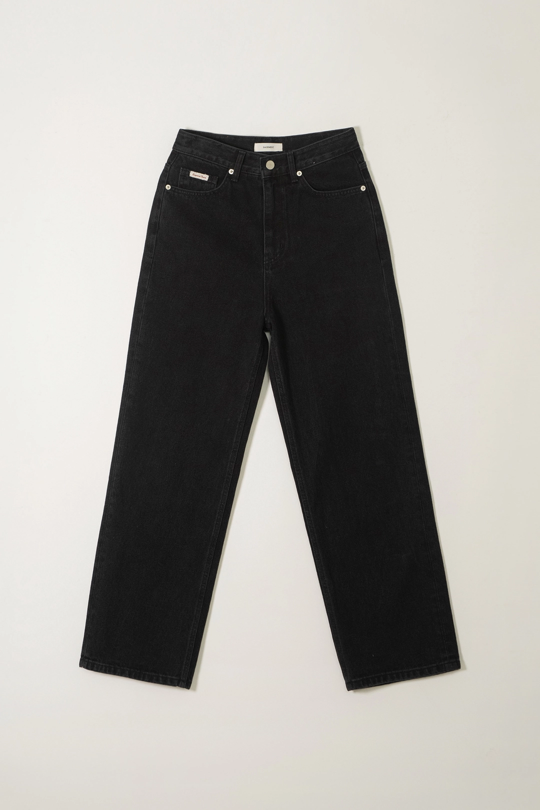 세이지먼트 NATURAL DENIM PANTS_BLACK 상품 이미지 1