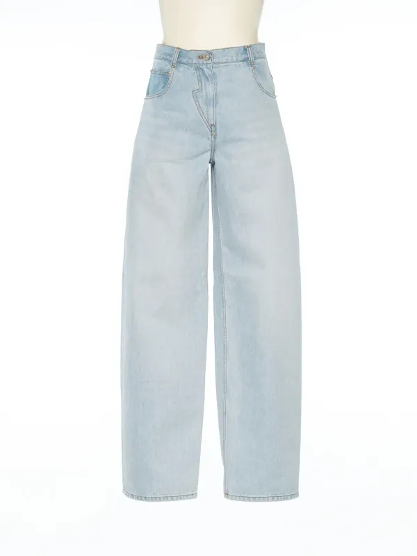 PS25 ZERO LIGHT BLUE STRAIGHT JEANS