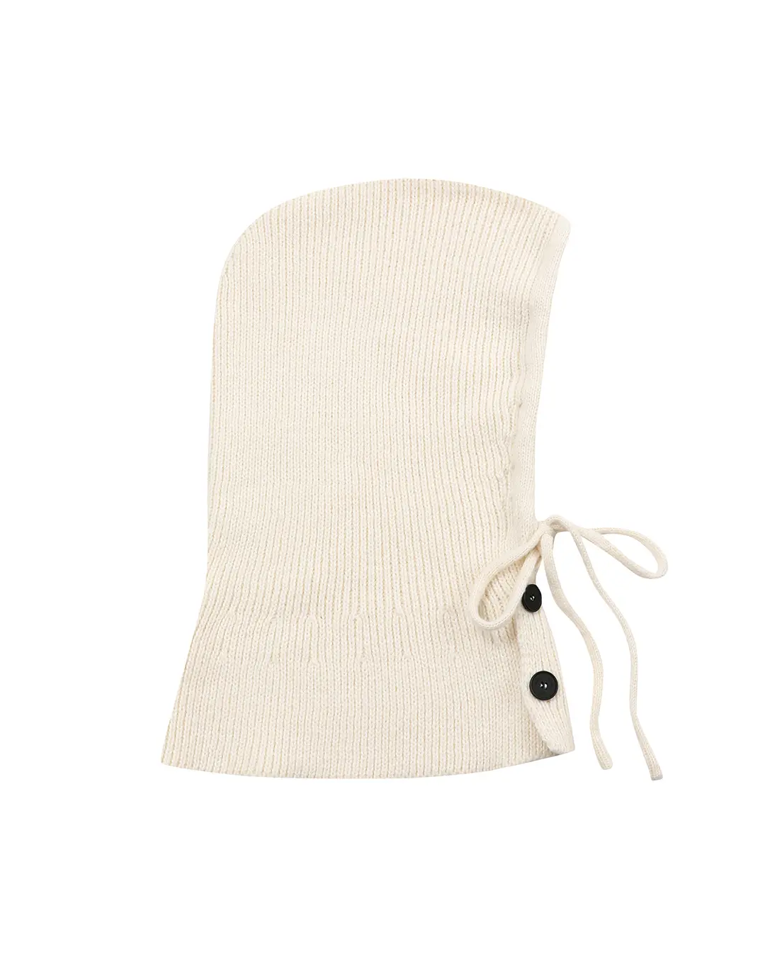미세키서울 Two button hoodie balaclava IVORY 상품 이미지 2
