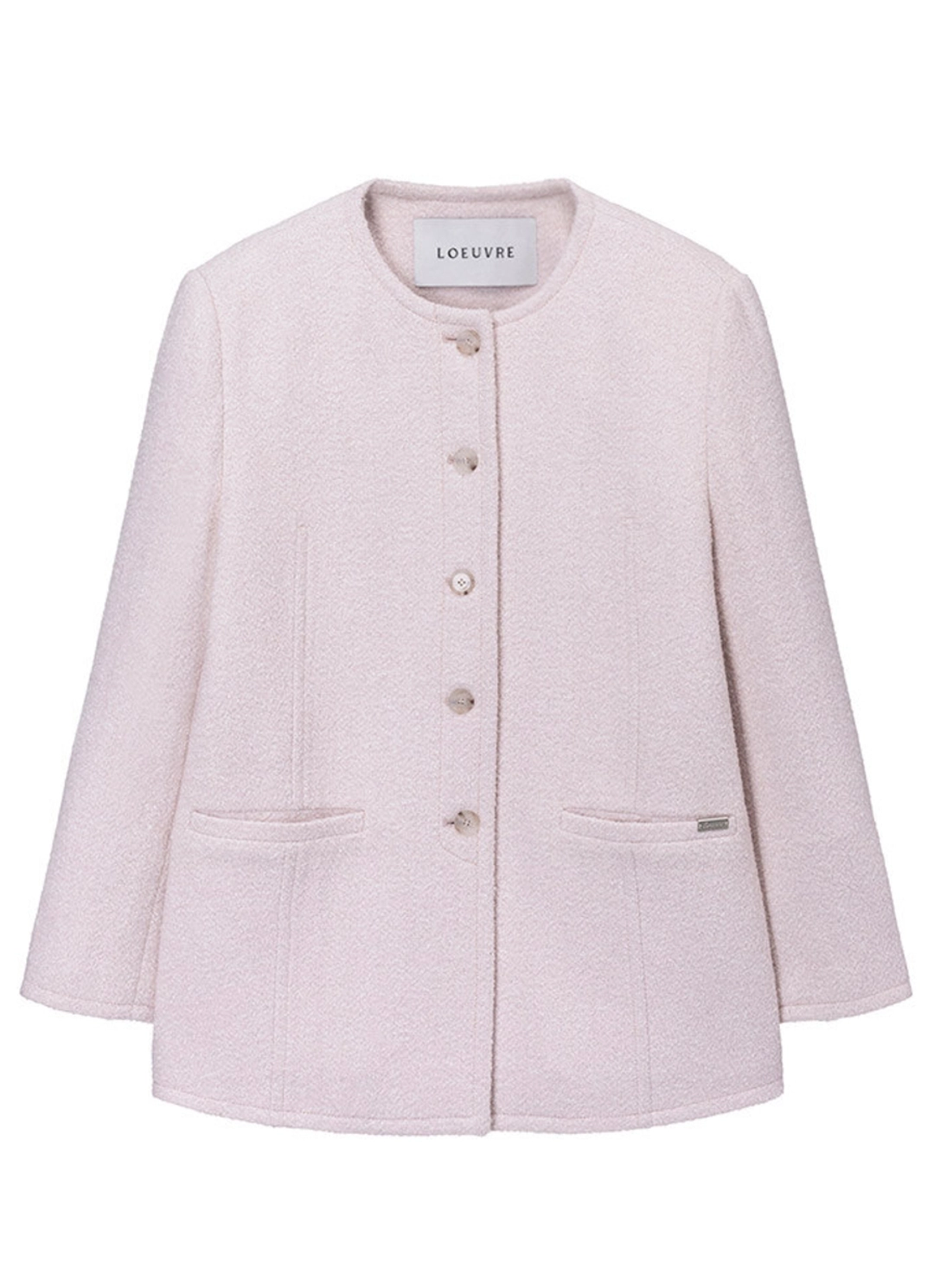 루에브르 Boucle Round Neck Jacket SW5WJ410-71 상품 이미지 1
