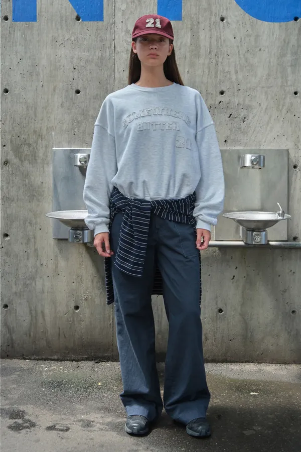 [Release] 10.15 출고 Boder Washed Cotton Pants - Vintage Navy