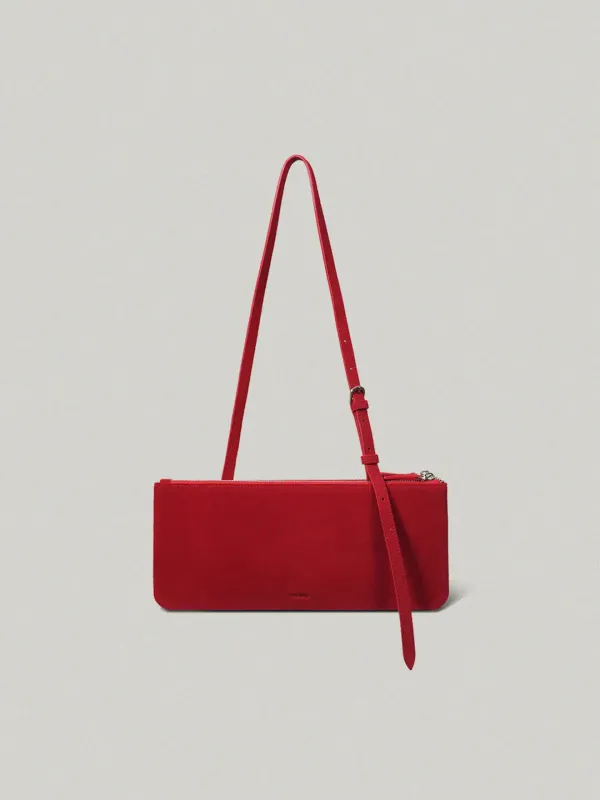 [Exclusive] Touche Bag Red - Suede투쉐백 - 스웨이드