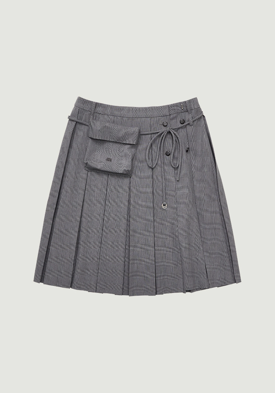 그로브 ASHA CHECK MIDI SKIRT 상품 이미지 1