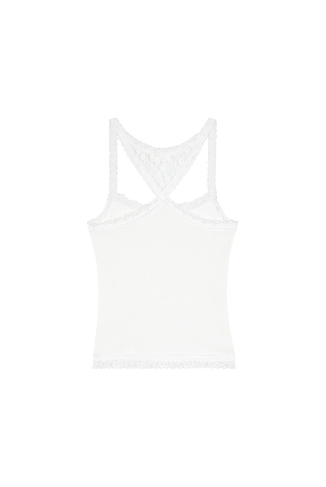 클리시어 Lily lace camisole top, White 상품 이미지 2