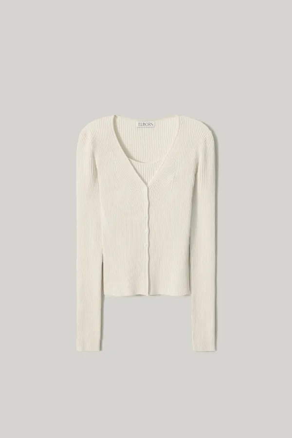 Matiere Knit Cardigan Set-up