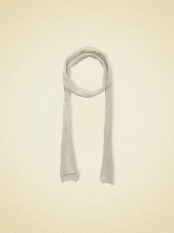 leaf muffler - light beige