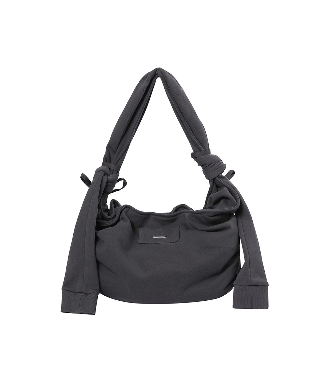 미세키서울 [Hannah X Misekiseoul] Hannah sweat shirt cross bag CHARCOAL 상품 이미지 1