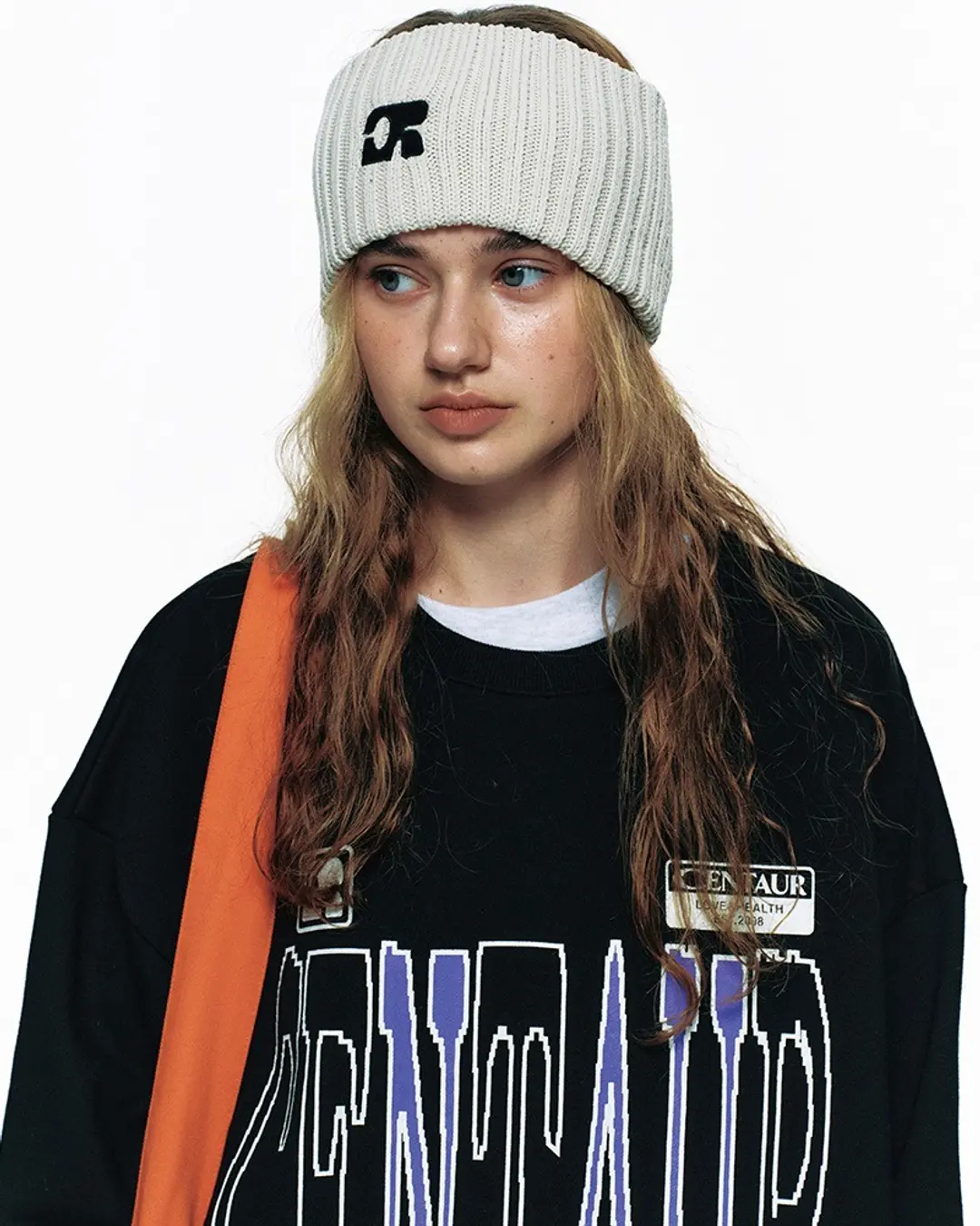센토르 PIXEL LOGO SWEATSHIRT_BLACK 상품 이미지 1