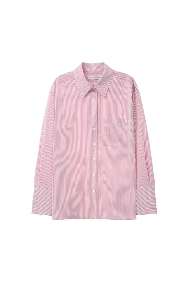 Turn-up Cuffs Shirts, Stripe