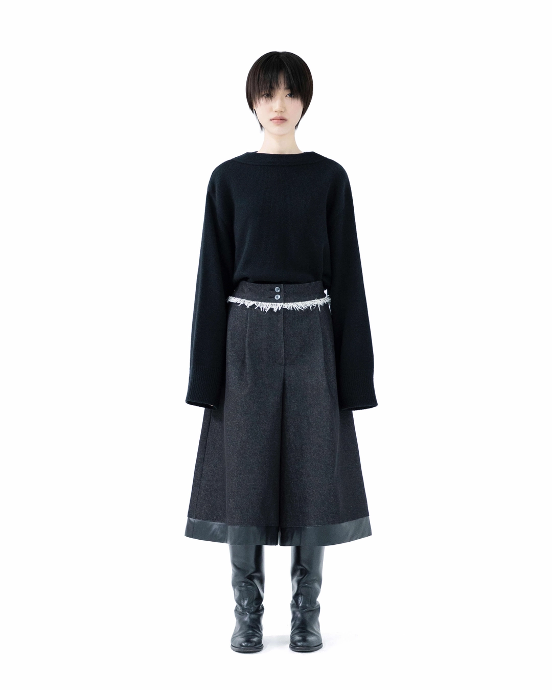 유노이아 tassle bermuda pants 상품 이미지 2